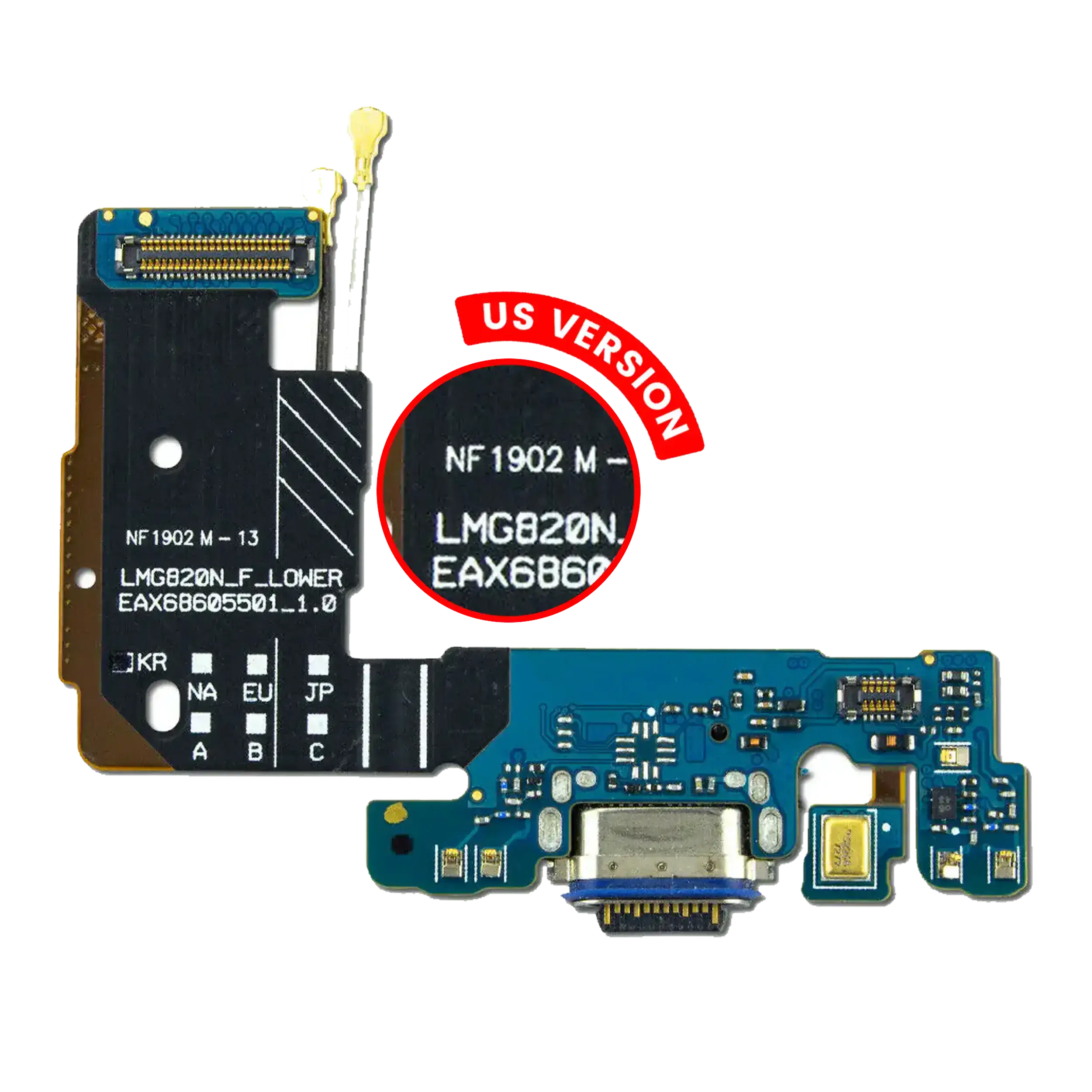 Ladebuchse-Flexkabel für LG G8 ThinQ (US-Version)