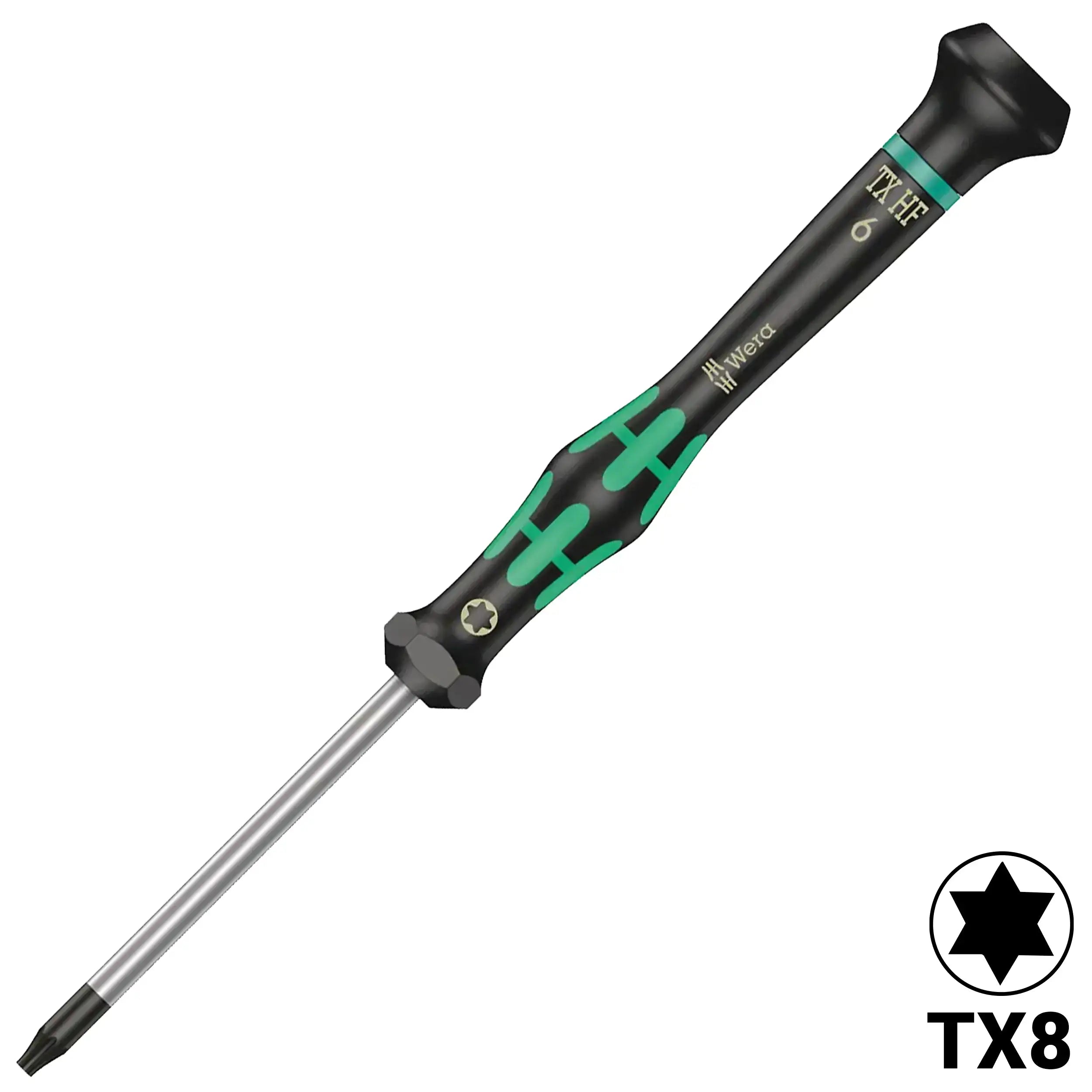 Kraftform Precision Torx Screwdriver with Screw Holding Function TX6 X 40 MM (2067) (Wera)