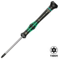 Wera Kraftform Mikro-Präzision Tamper-proof Torx Schraubendreher TX9 60mm