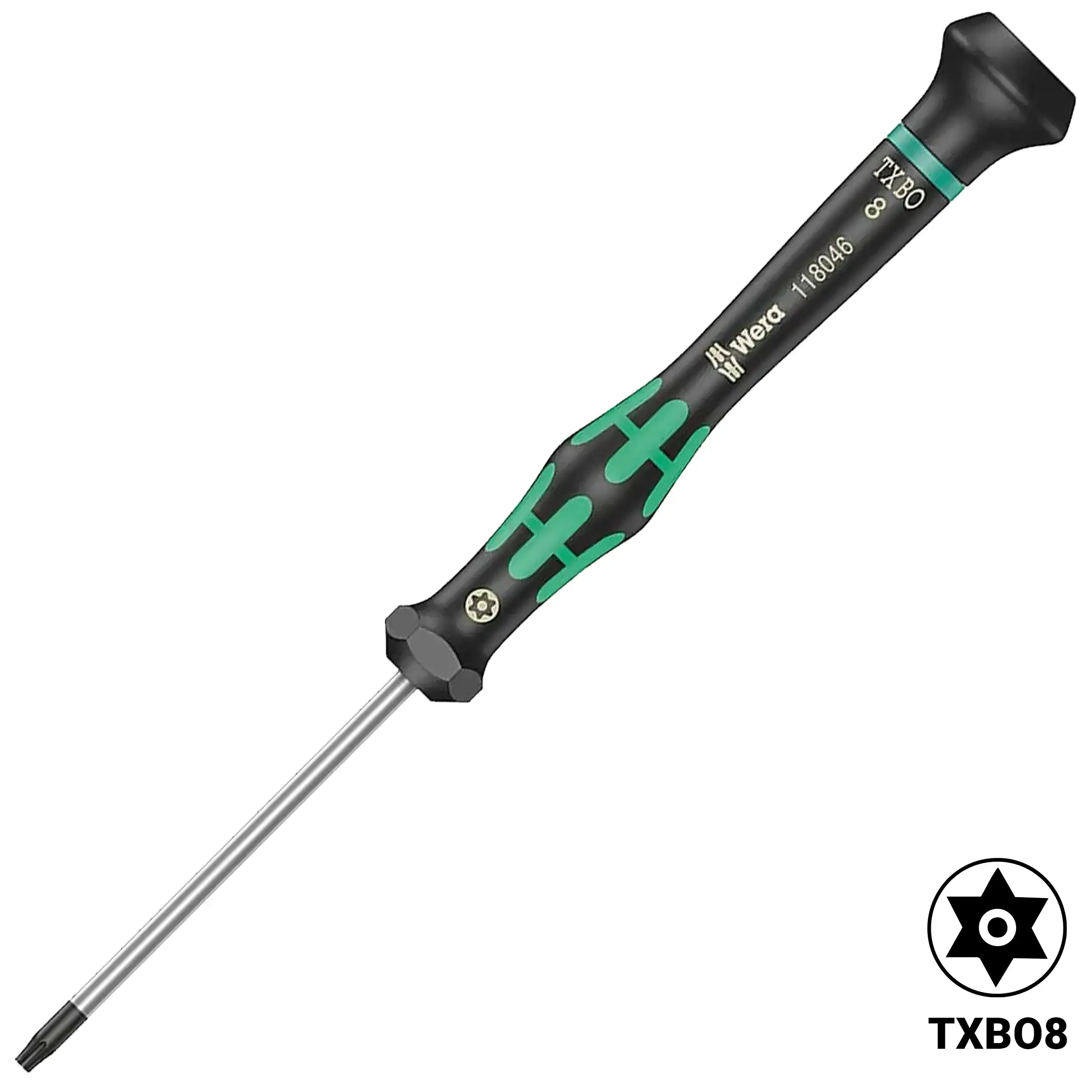 Wera Kraftform Micro Precision Security Torx Screwdriver TX8 60 mm (2067)