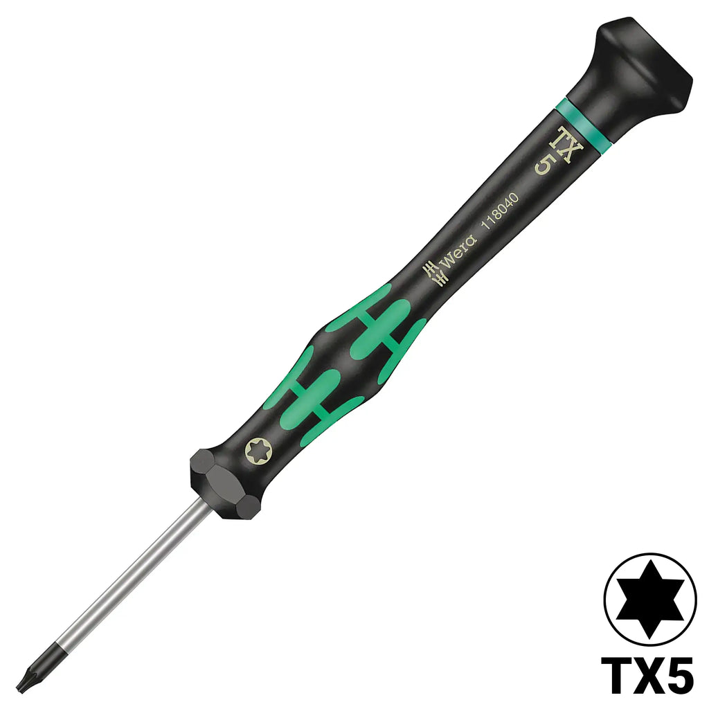Kraftform Micro Precision Torx Screwdriver TX5 x 40 mm (2067) (Wera)