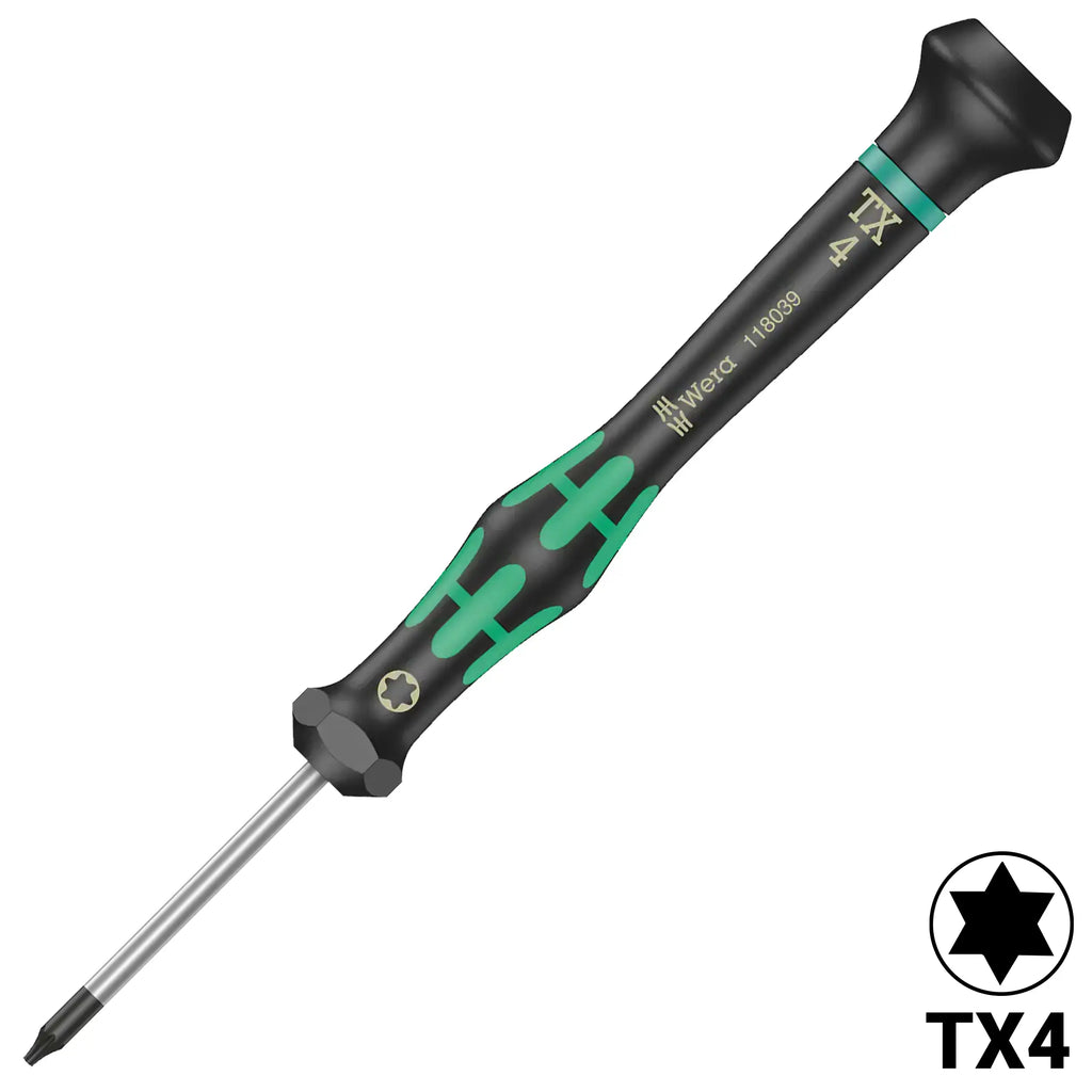 Wera Kraftform Micro Precision Torx-Schraubendreher TX4 x 40 mm (2067)