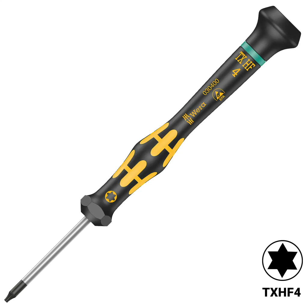 Kraftform Micro ESD Torx screwdriver mit Screw Hold Function 4 X 40 MM (1567) (Wera)