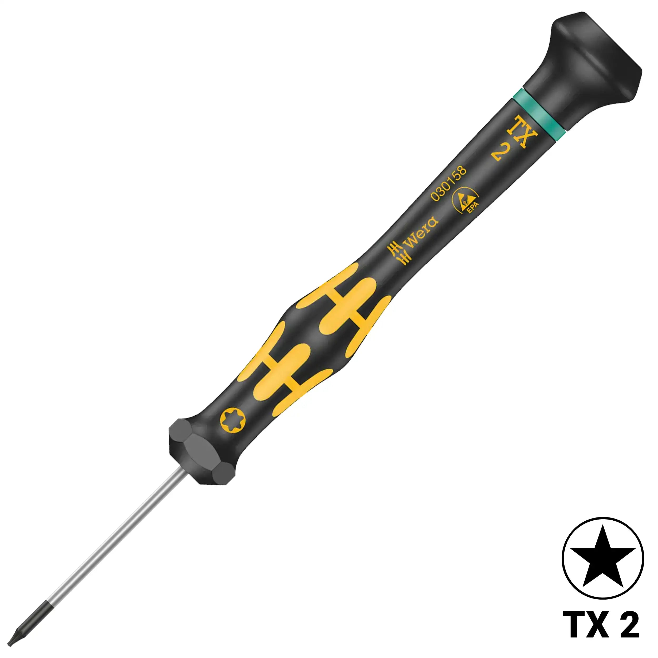 Wera Kraftform Micro ESD Torx Schraubendreher TX 2 x 40 mm (1567)