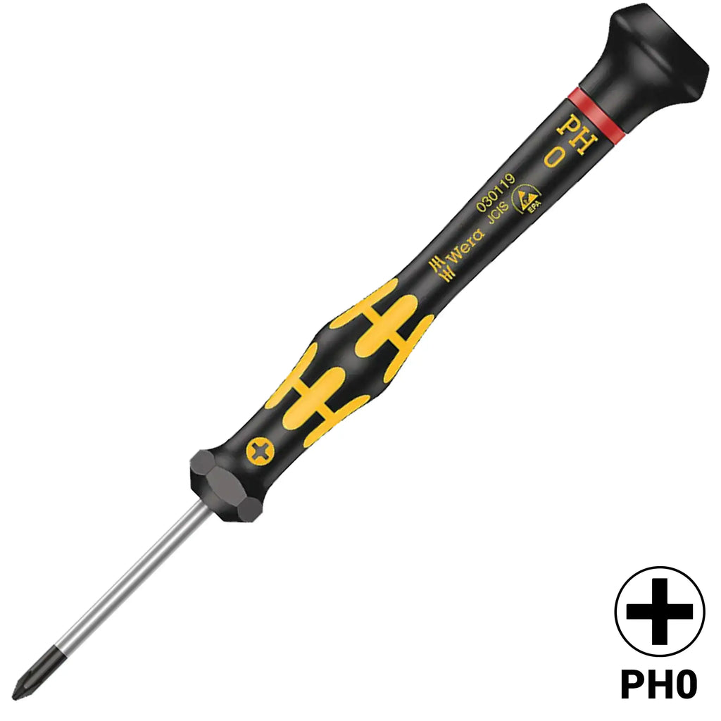 Wera Kraftform Micro ESD Phillips-Schraubendreher PH 0 x 40 mm (1550)