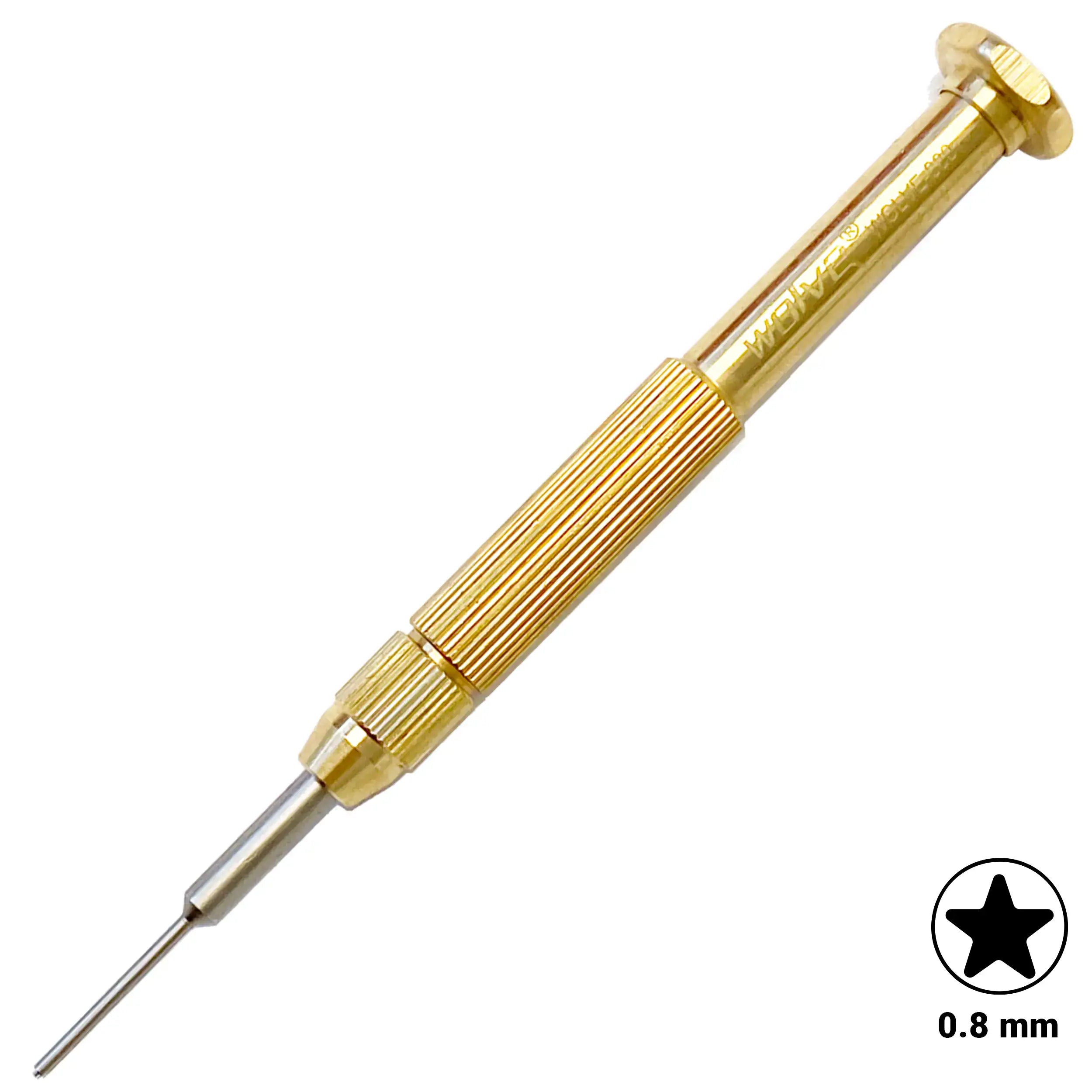 Pentalobe / 5-Star Point 3D Screwdriver 0.8 mm (Wolve Series)