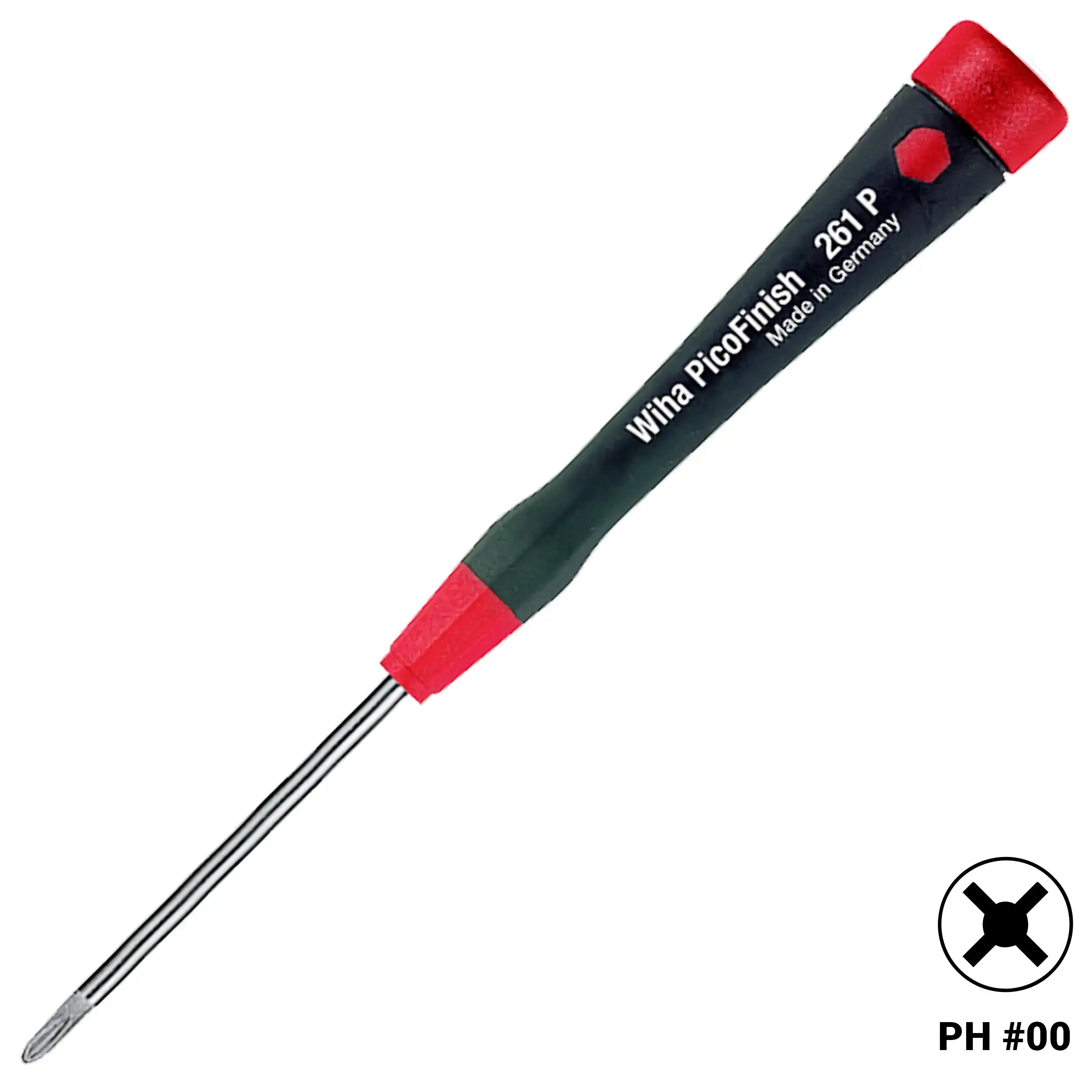 PicoFinish Phillips-Feinspitz-Schraubendreher #00 x 40mm (26132) (Wiha)