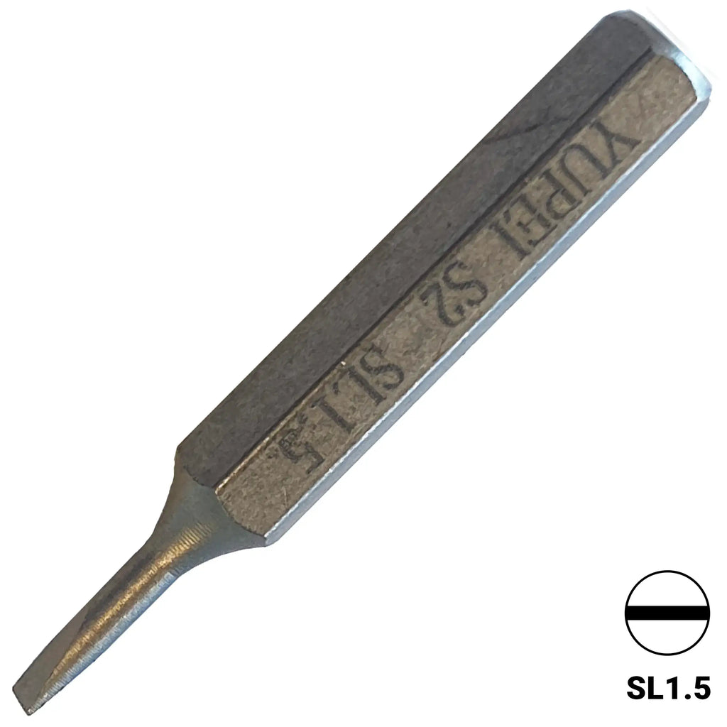 S2 Stahl Schraubendreher-Bit (SL1.5)