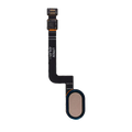 Home Button with Flex Cable for Motorola Moto G5 Plus (XT1687 / 2017) (Gold)