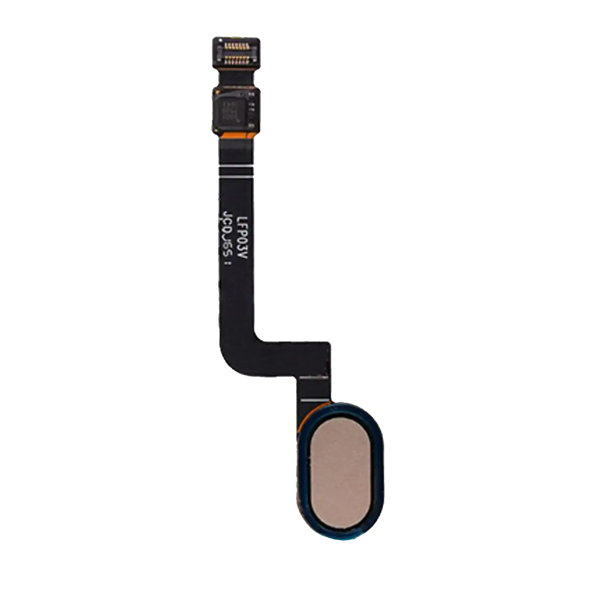 Home Button with Flex Cable for Motorola Moto G5 Plus (XT1687 / 2017) (Gold)