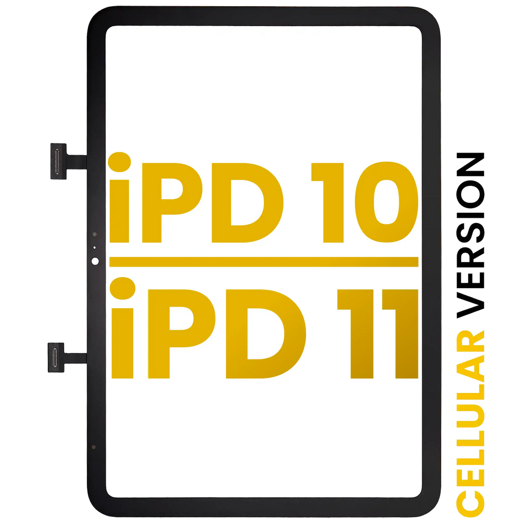 Digitizer for iPad 10 (2022) / iPad 11 (2025) (Premium) (WiFi / Cellular) (Black)