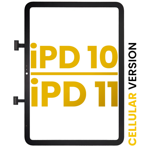 Apple iPad 10 (2022) / iPad 11 (2025) Digitizer Premium Schwarz