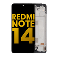 OLED-Display mit Rahmen für Xiaomi Redmi Note 14 4G (Refurbished, alle Farben)