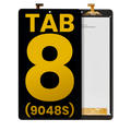 LCD-Display mit Rahmen für TCL Tab 8 4G (9048S) (Refurbished) (Alle Farben)
