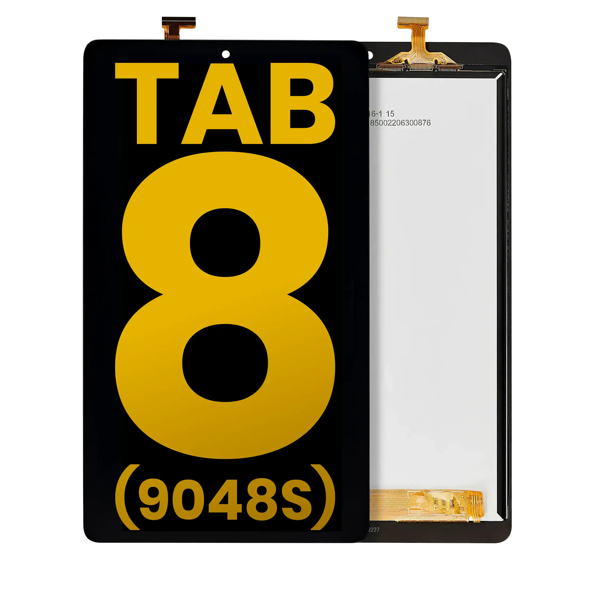LCD-Display mit Rahmen für TCL Tab 8 4G (9048S) (Refurbished) (Alle Farben)