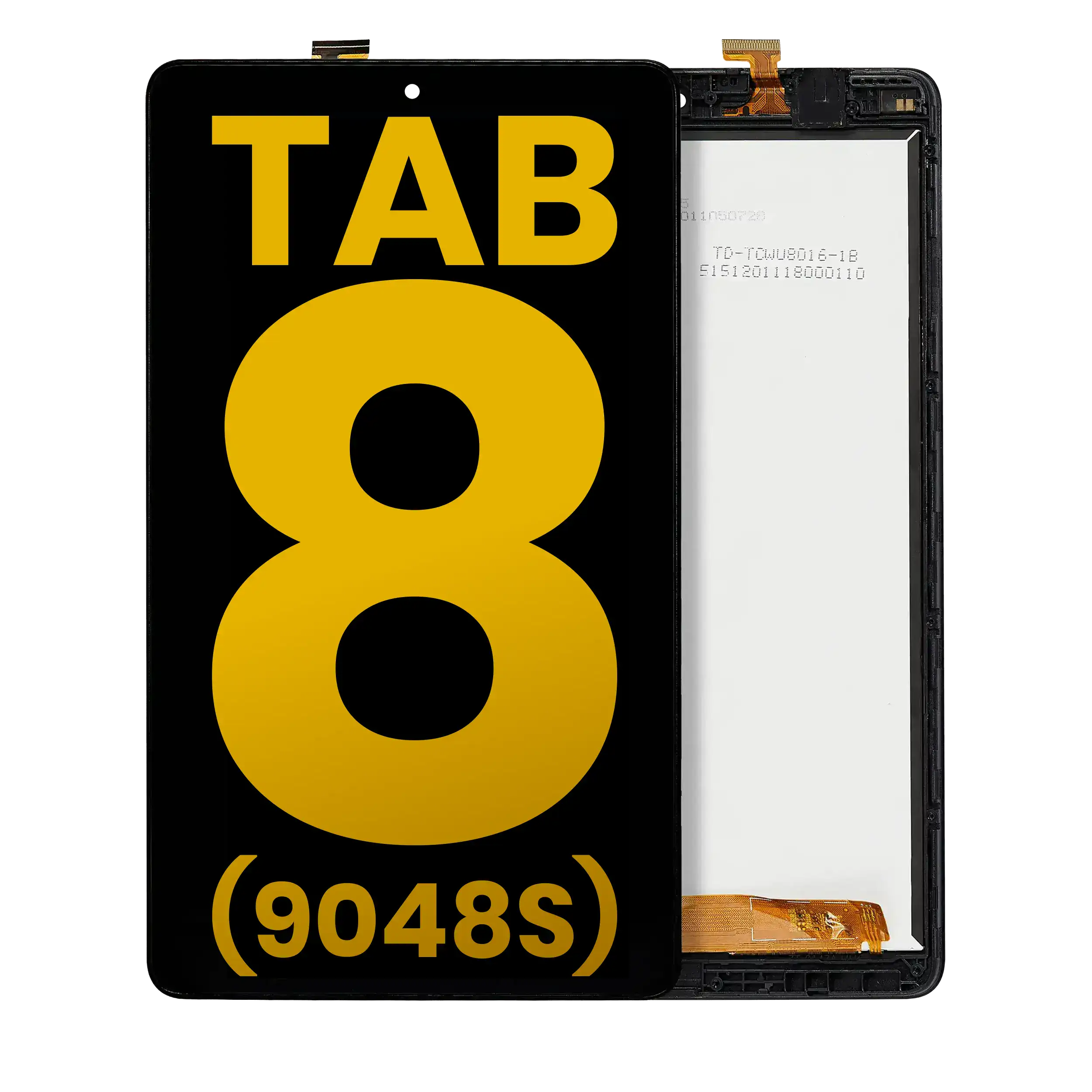 LCD-Display ohne Rahmen für TCL Tab 8 4G (9048S) (Refurbished) (Alle Farben)