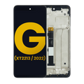 LCD-Display mit Rahmen für Motorola Moto G 5G 2022 Refurbished