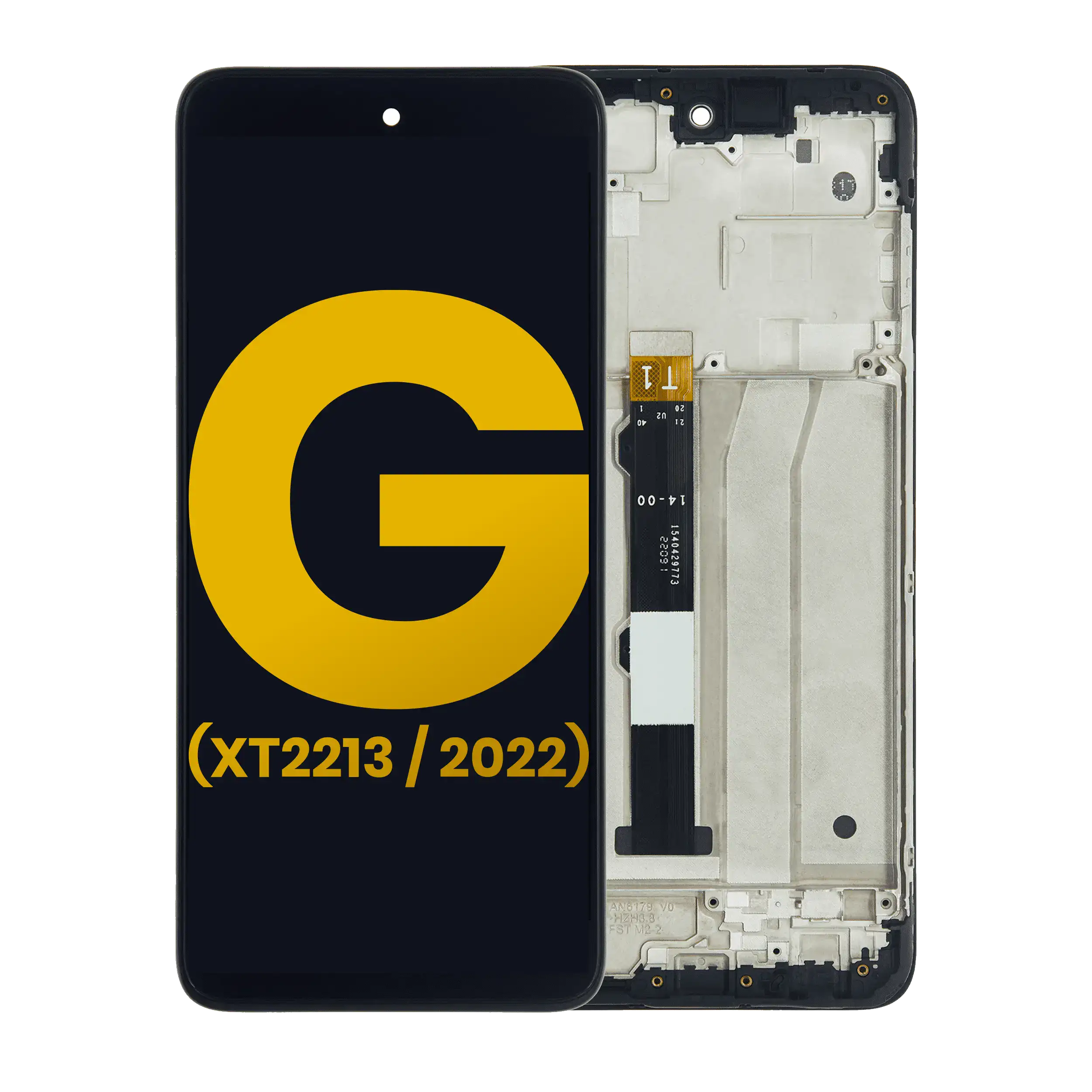 LCD-Display mit Rahmen für Motorola Moto G 5G 2022 Refurbished