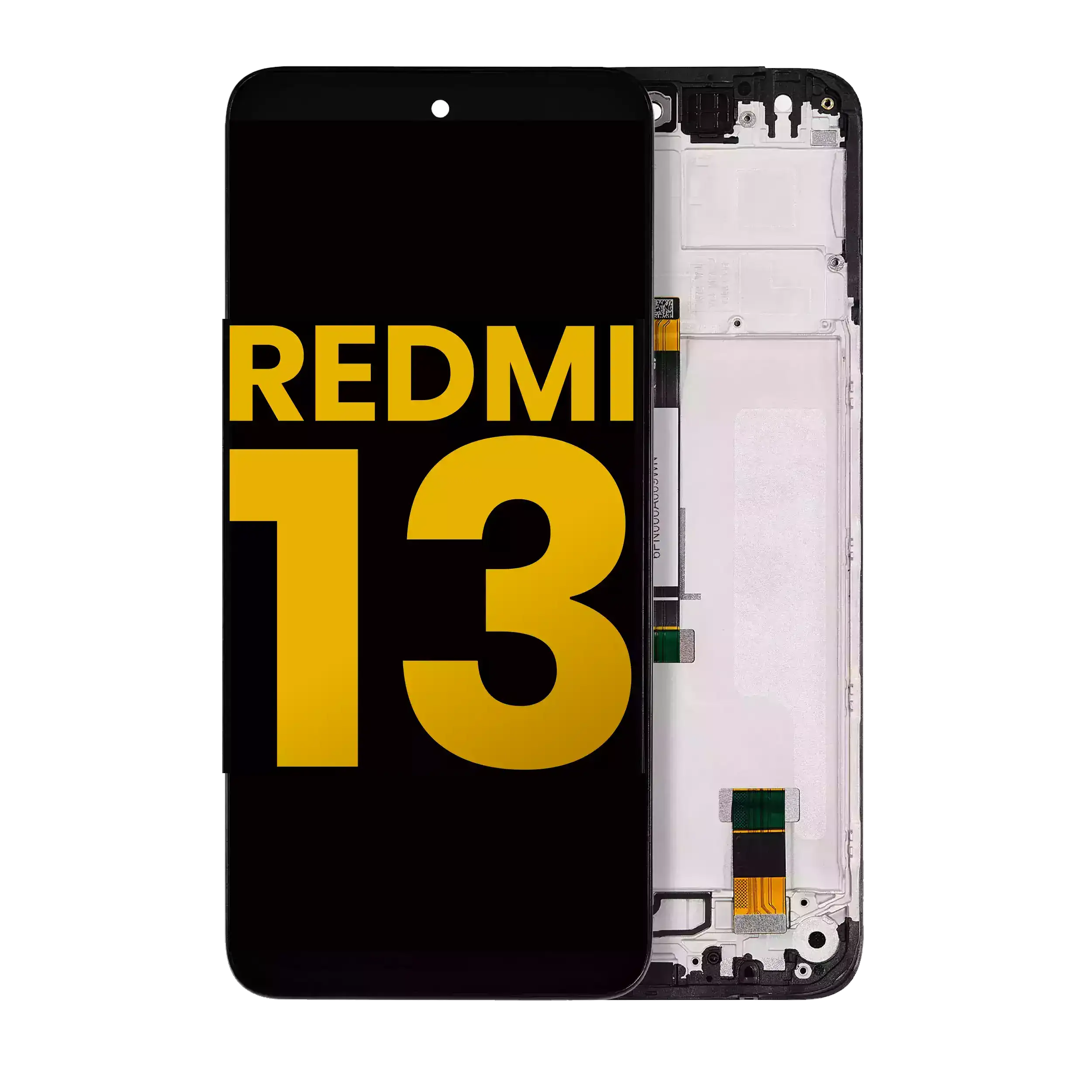 LCD Display with Frame for Xiaomi Redmi 13 4G / Redmi 13 5G / Note 13R (Refurbished) (All Colors)