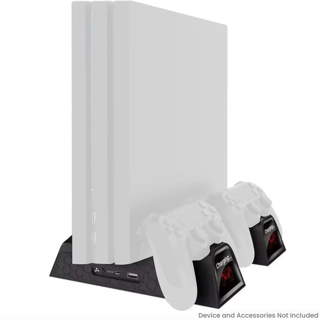 Multifunktionaler Kühl- und Lade-Stand für PlayStation 4 / Slim / Pro (DOBE)