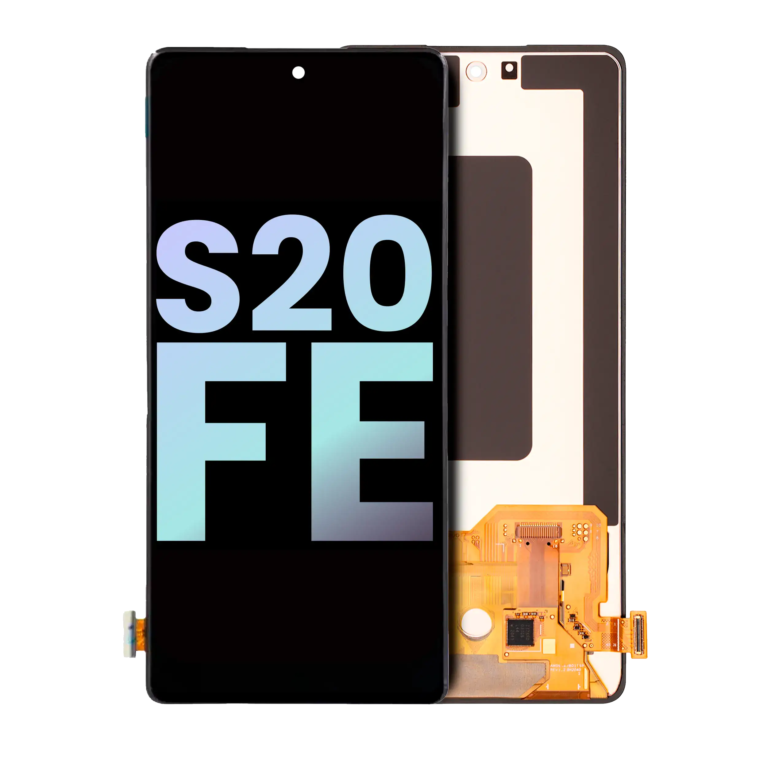 OLED-Display ohne Rahmen Samsung Galaxy S20 FE 4G/5G Service Pack Alle Farben
