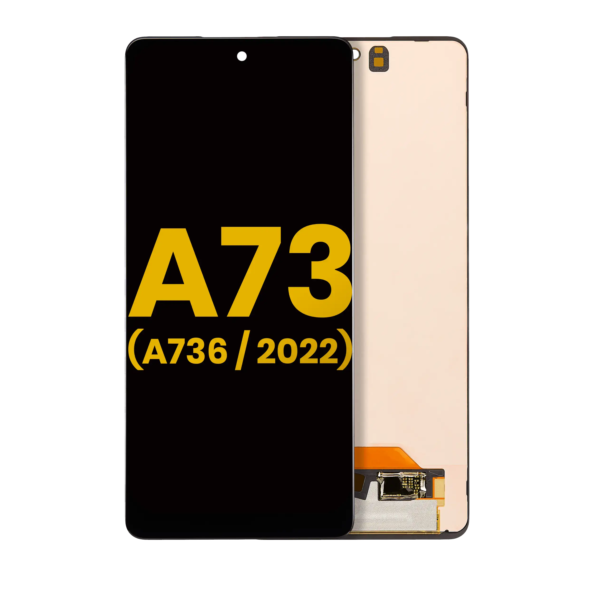 OLED-Display ohne Rahmen für Samsung Galaxy A73 5G Refurbished (alle Farben)