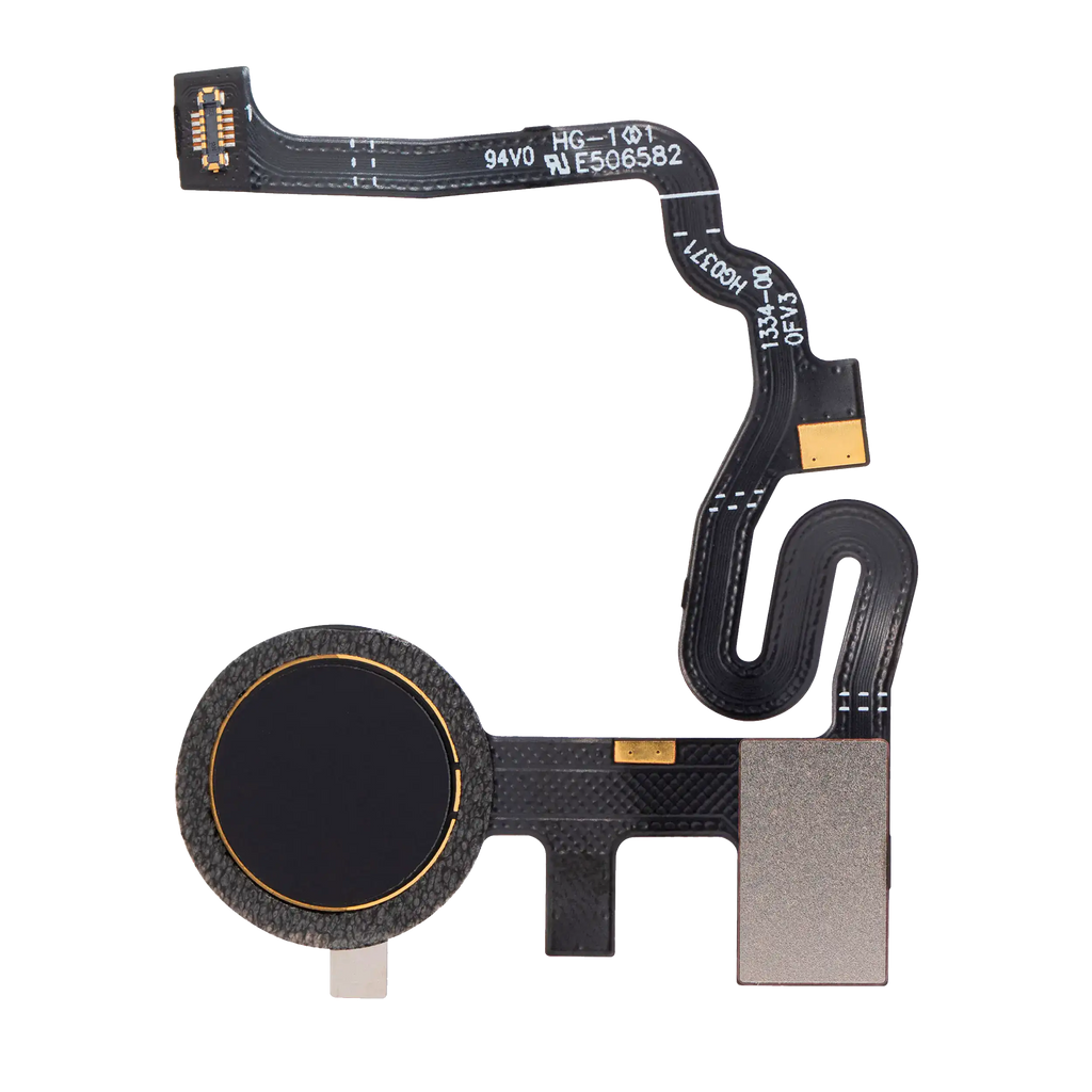 Fingerprint Sensor with Flex Cable for Google Pixel 4a / 4a 5G (Original OEM) (Just Black)