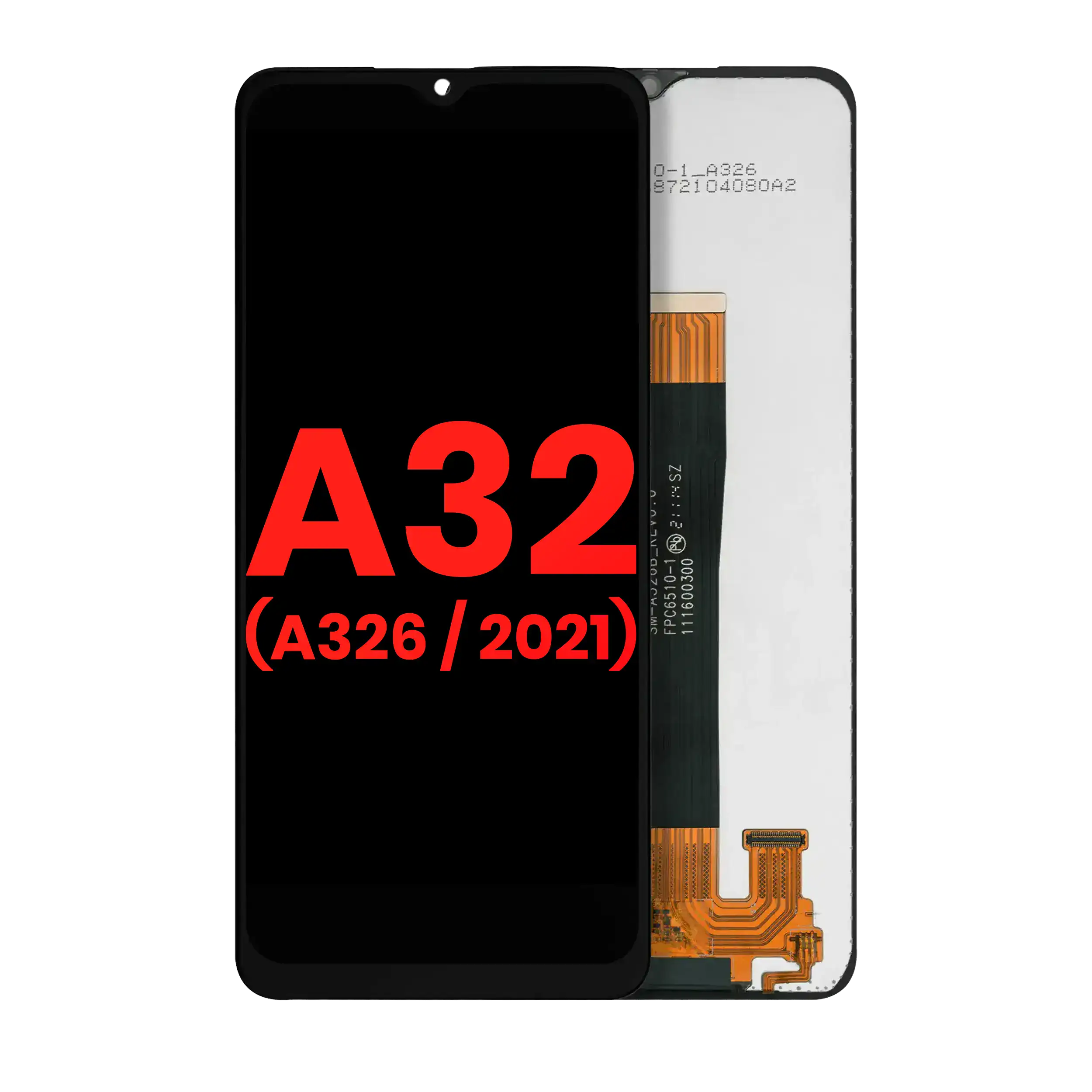 LCD-Display ohne Rahmen Samsung Galaxy A32 5G Schwarz Aftermarket+