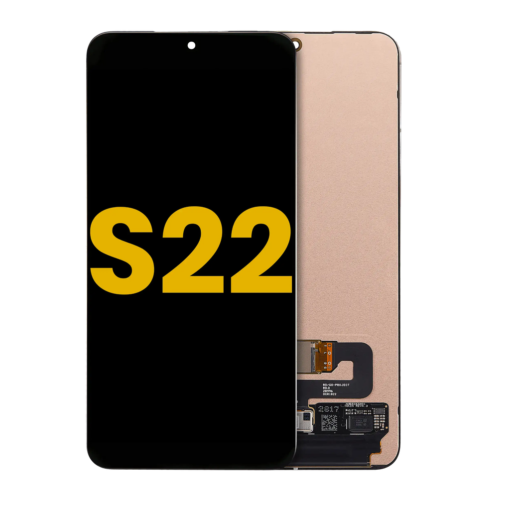 OLED-Display ohne Rahmen für Samsung Galaxy S22 5G (Refurbished) (Alle Farben)