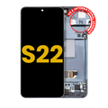 OLED-Display mit Rahmen Samsung Galaxy S22 Grün Refurbished