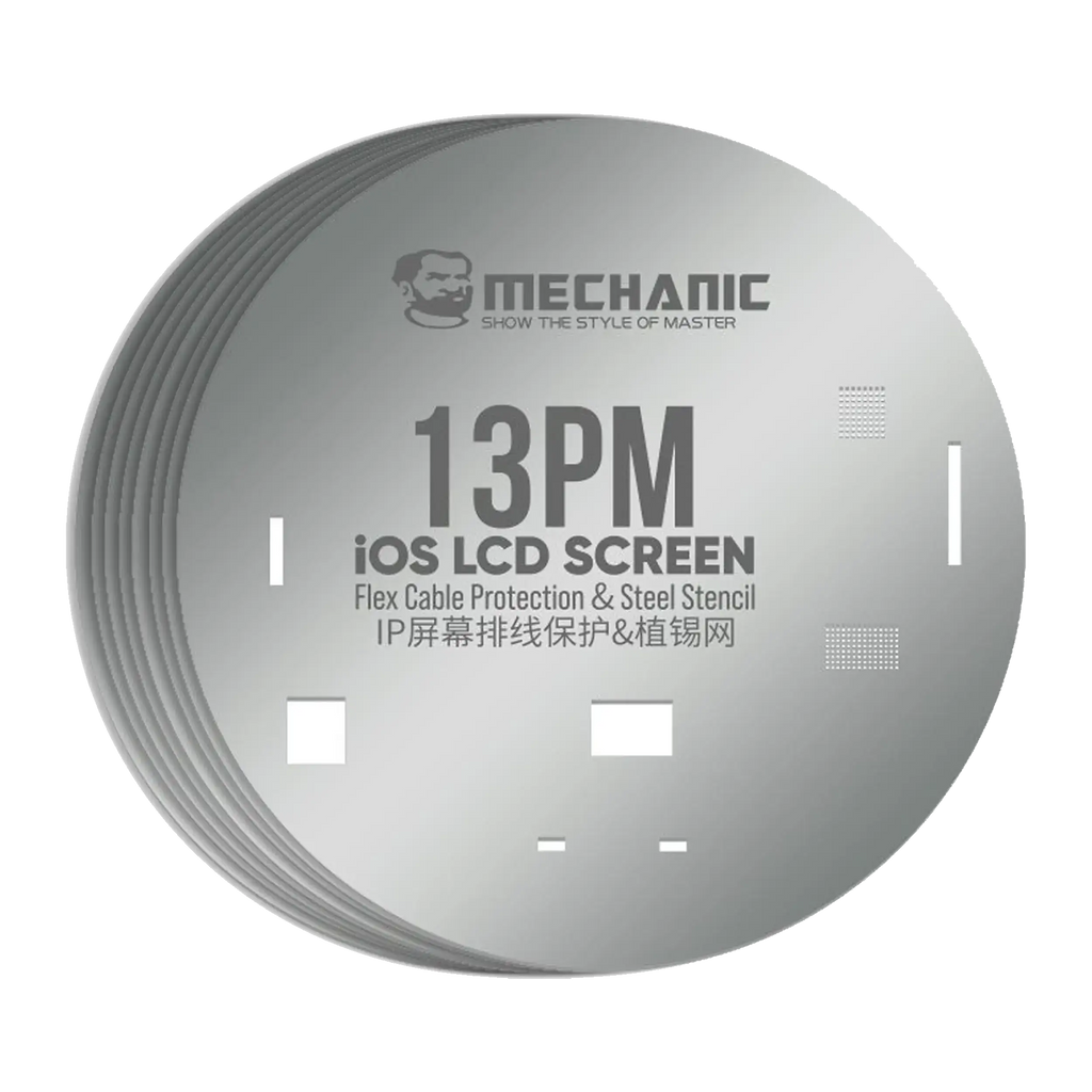 Screen Cable IC Protector Stencil for iPhone 11 to 13 Pro Max (Mechanic)