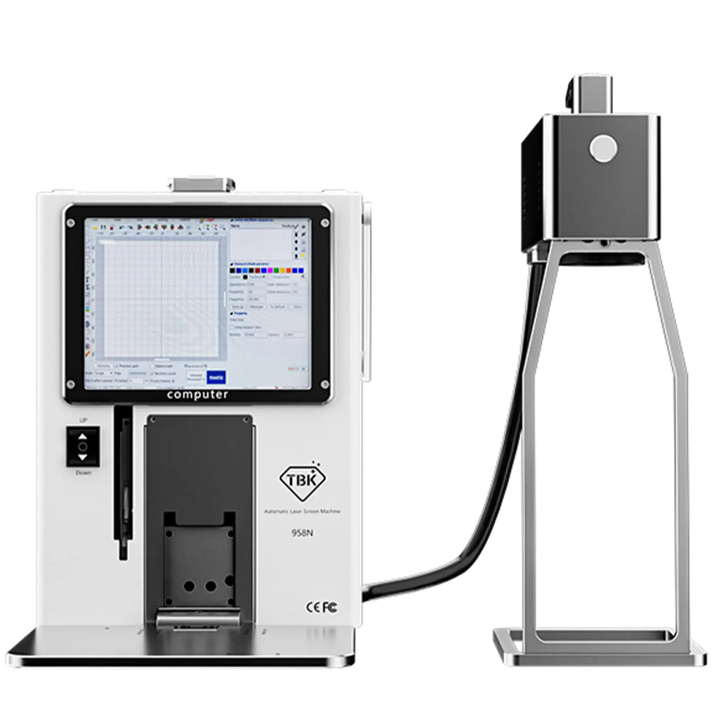 Back Glass Removal & Laser Engraving Machine (110V - 220V US Plug) (TBK-958N)