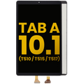 LCD-Display ohne Rahmen für Samsung Tab A 10.1" (2019) Refurbished Schwarz