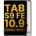 LCD Display without Frame for Samsung Galaxy Tab S9 FE 10.9" (X510 / X516) (2023) (Refurbished) (Black)