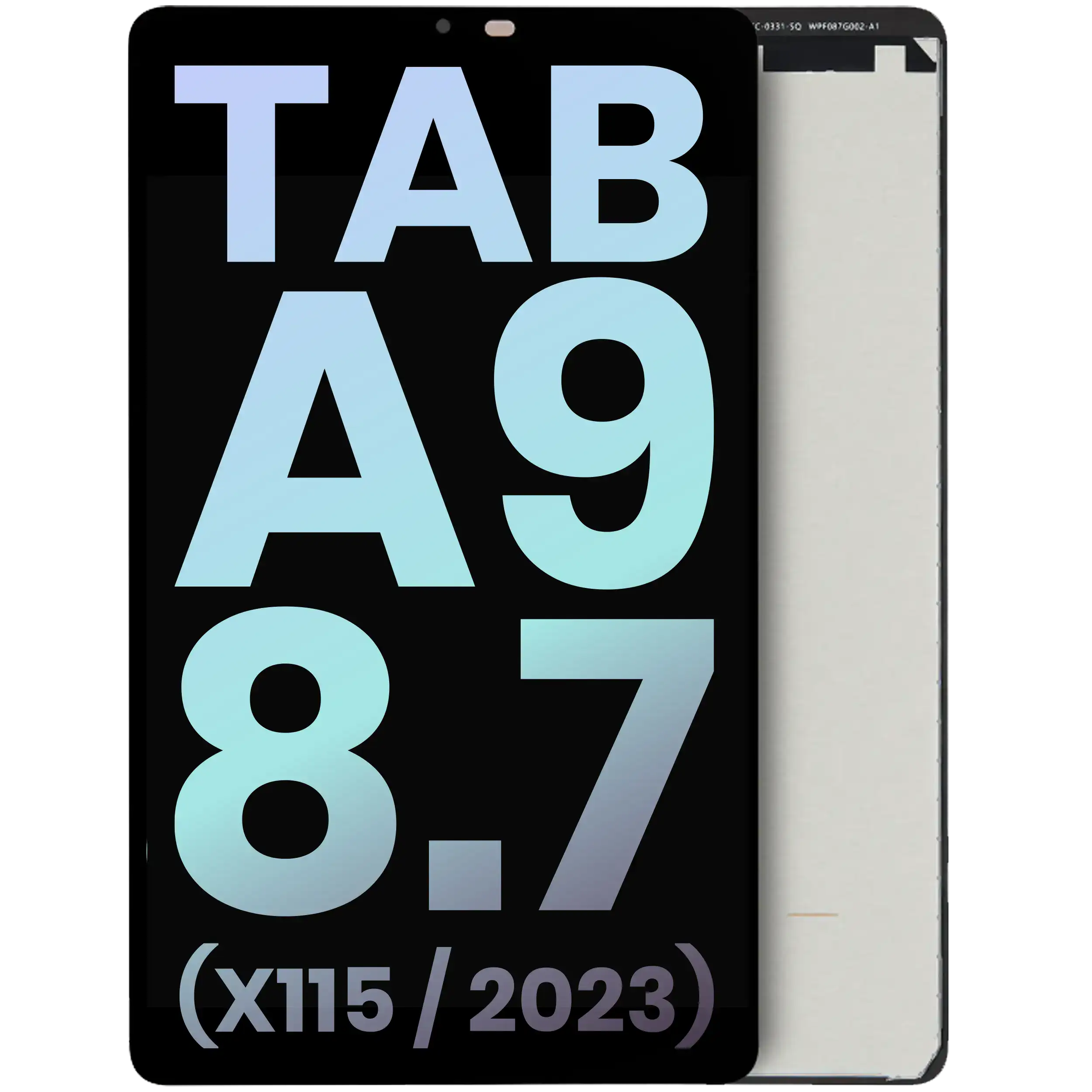 LCD-Display ohne Rahmen für Samsung Galaxy Tab A9 8,7" Service Pack