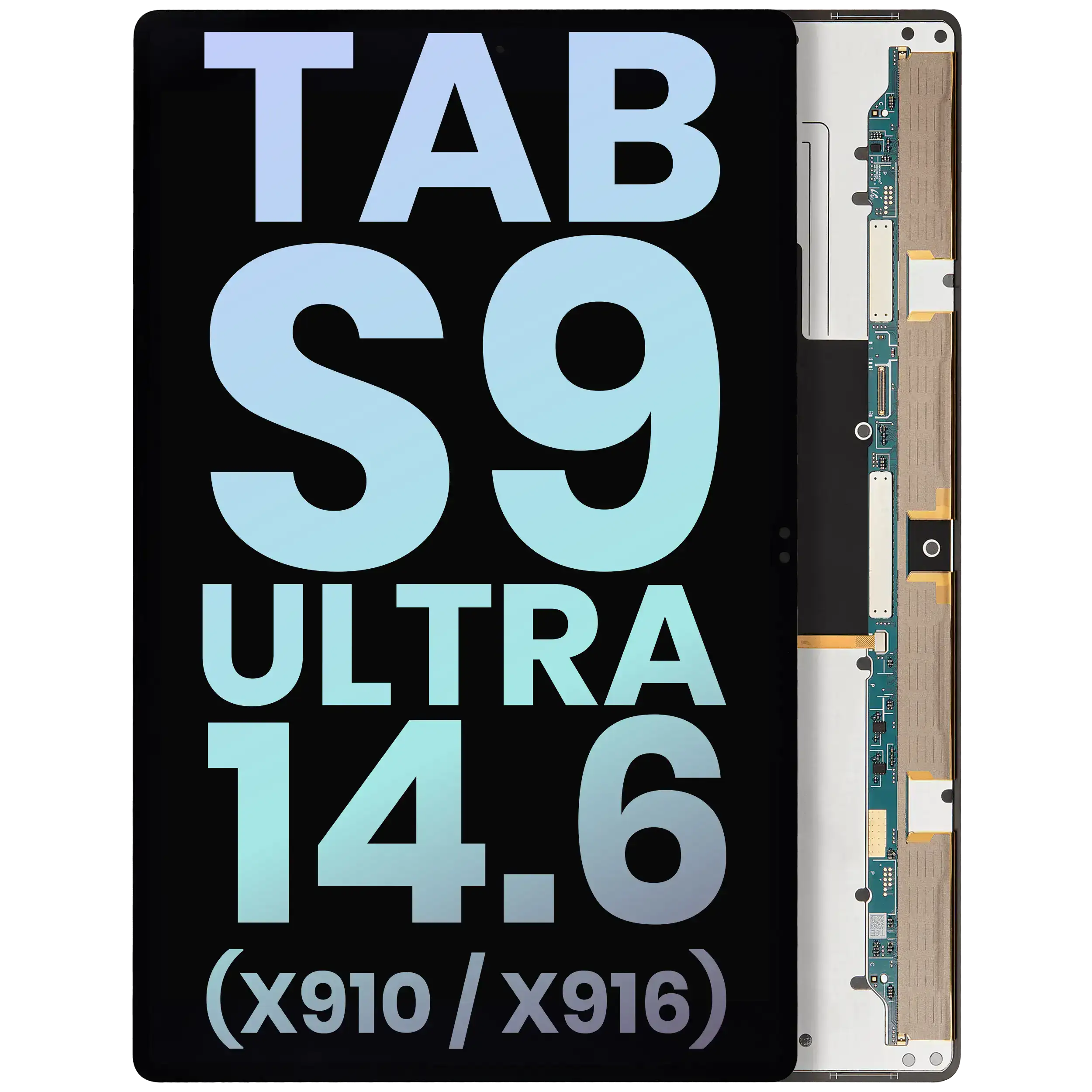 OLED Display without Frame for Samsung Galaxy Tab S9 Ultra 14.6" (X910 / X916) (2023) (Service Pack) (All Colors)