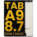 LCD Display without Frame for Samsung Galaxy Tab A9 (X110) (2023) (WiFi Only) (Refurbished) (Black)