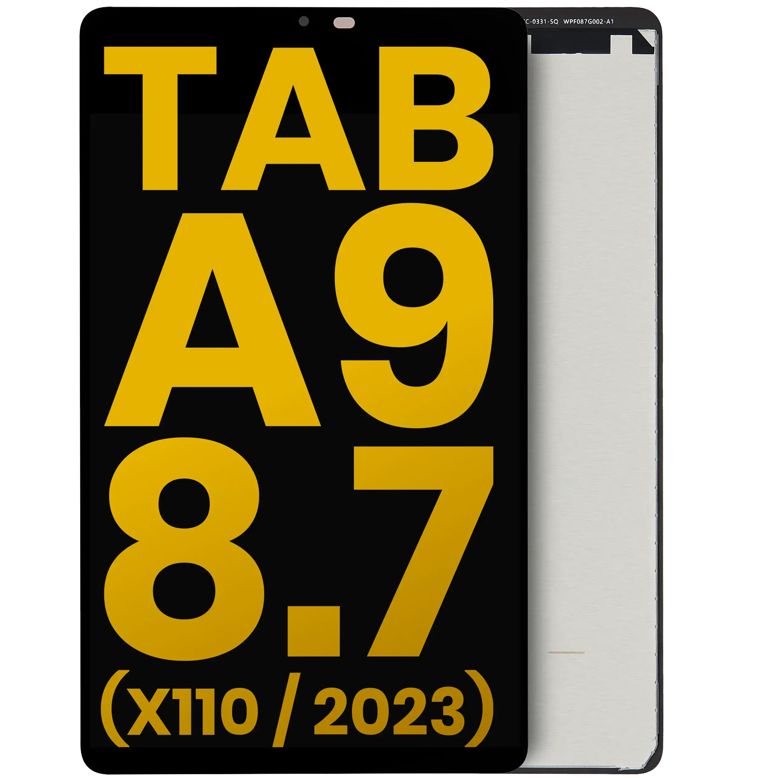 LCD-Display ohne Rahmen Samsung Galaxy Tab A9 Schwarz Refurbished