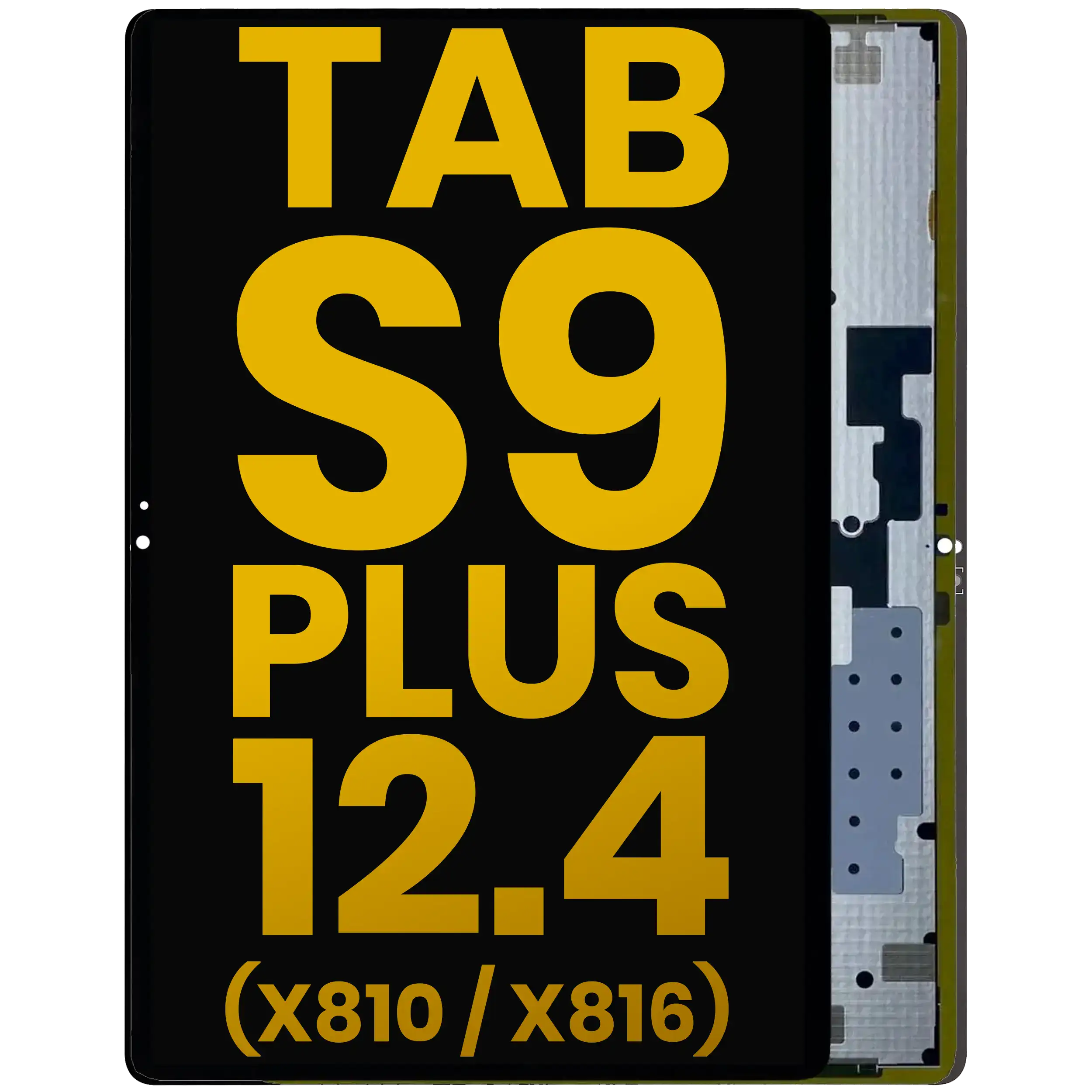 Frameless OLED Display for Samsung Galaxy Tab S9 Plus 12.4" (X810/X816) (2023) (Refurbished) (All Colors)