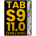 OLED-Modul ohne Rahmen für Samsung Tab S9 11" (generalüberholt) Alle Farben