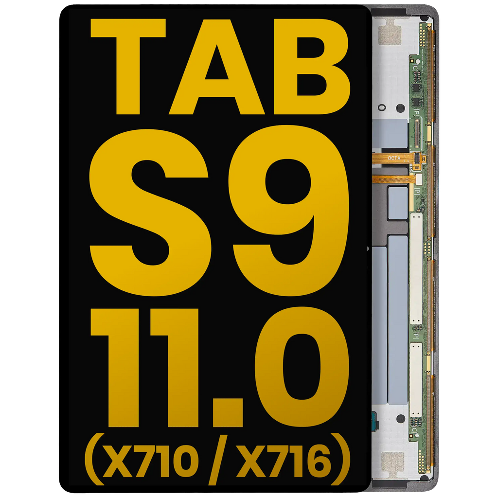 OLED-Modul ohne Rahmen für Samsung Tab S9 11" (generalüberholt) Alle Farben