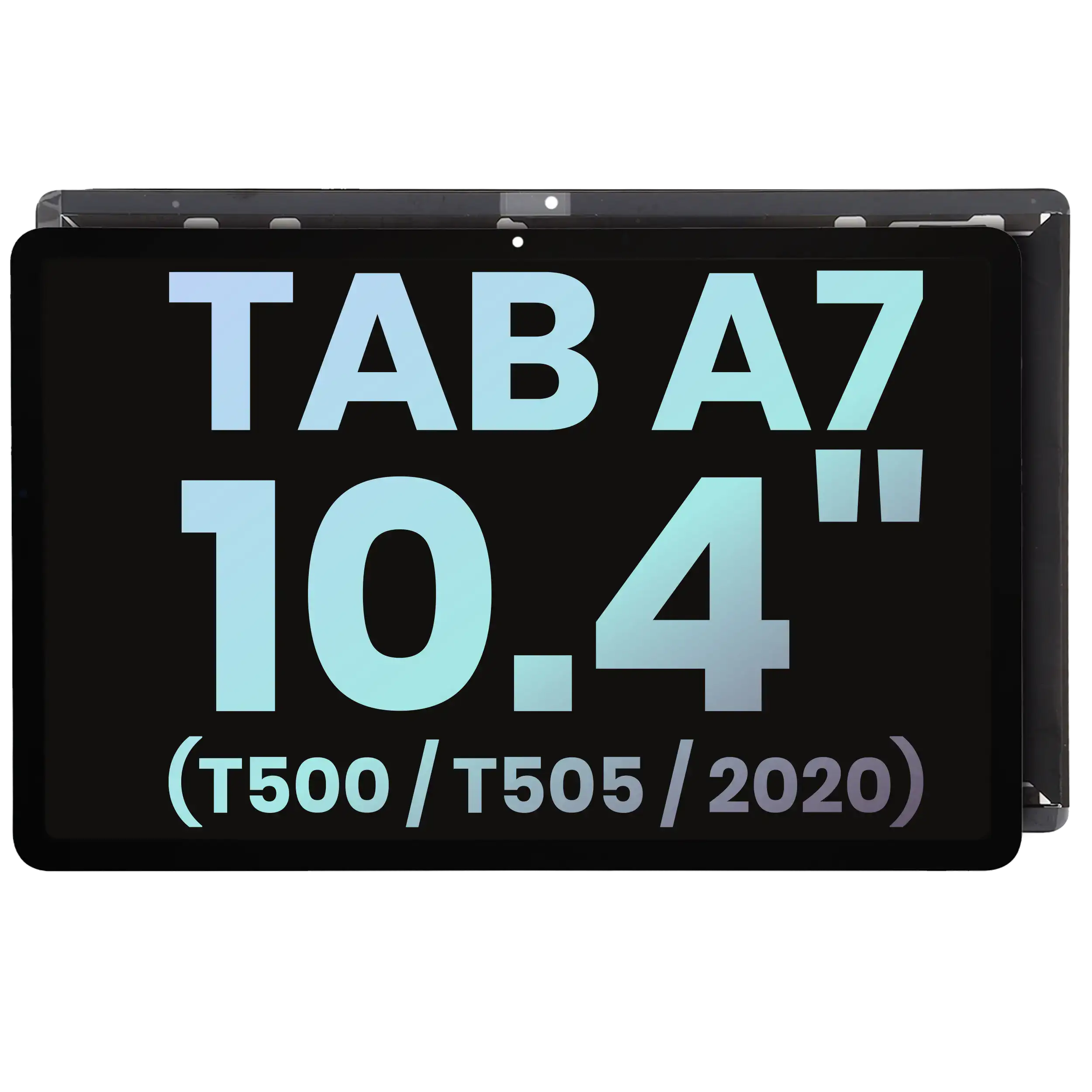 LCD-Display ohne Rahmen für Samsung Galaxy Tab A7 10,4" Service Pack Schwarz