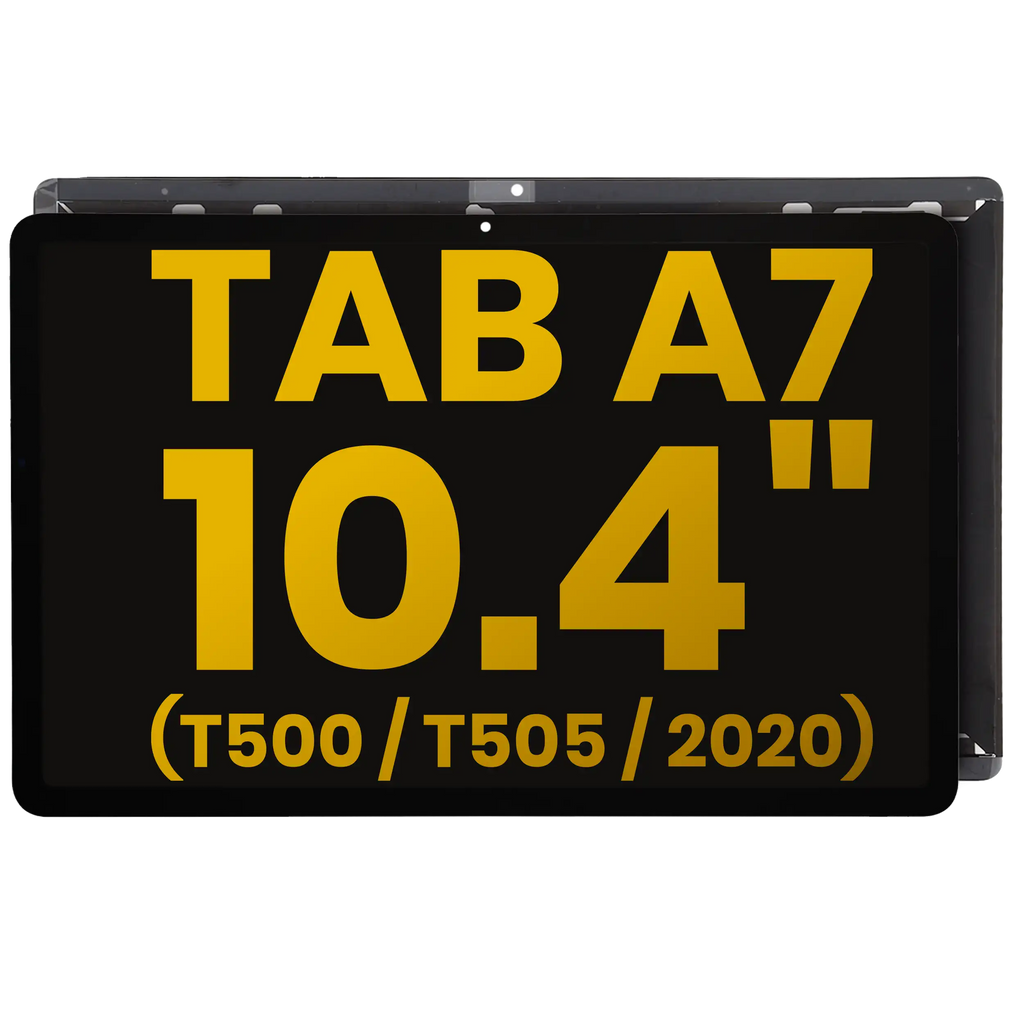 LCD Display without Frame for Samsung Galaxy Tab A7 10.4" (T500 / T503 / T505 / T507) (2020) (Refurbished) (Black)