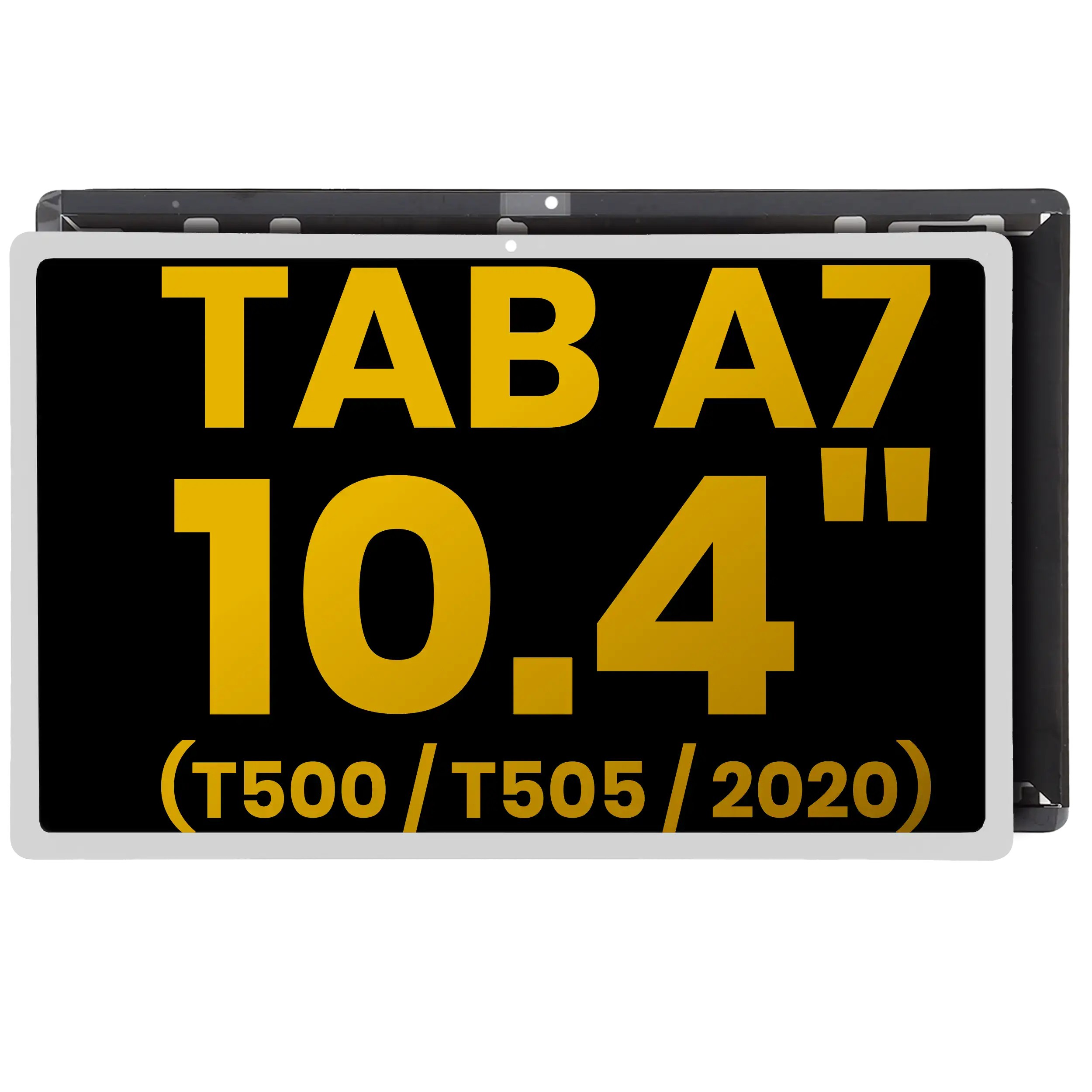 LCD-Komplettierung ohne Rahmen Samsung Galaxy Tab A7 10,4" Refurbished Weiß