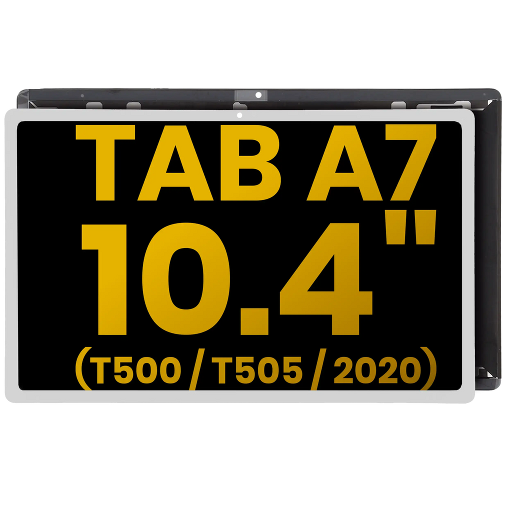 LCD-Komplettierung ohne Rahmen Samsung Galaxy Tab A7 10,4" Refurbished Weiß