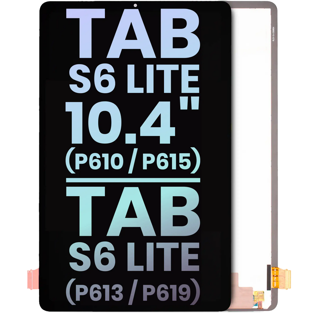 LCD-Display ohne Rahmen für Samsung Tab S6 Lite 10.4" Service-Pack