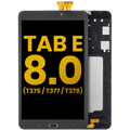 LCD-Display mit Rahmen Samsung Tab E 8.0 (2016) Generalüberholt Schwarz