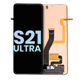 OLED-Display ohne Rahmen für Samsung Galaxy S21 Ultra 5G (Svc Pack) ()