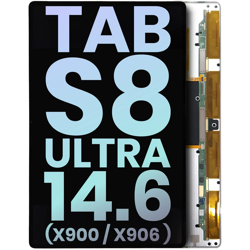 OLED Display without Frame for Samsung Galaxy Tab S8 Ultra 14.6" (X900/X906) (2022) (WiFi/5G) (Service Pack) (All Colors)