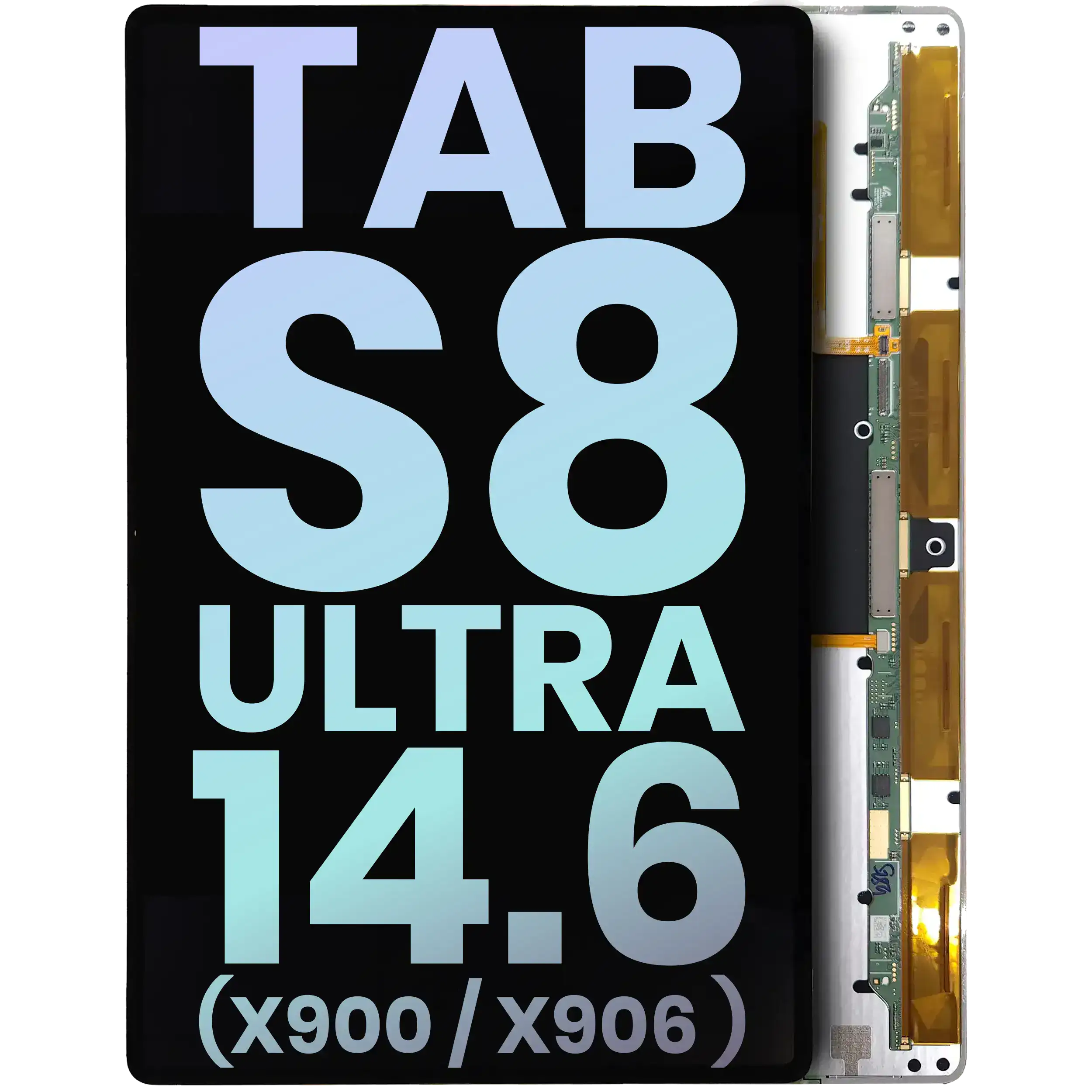 OLED Display without Frame for Samsung Galaxy Tab S8 Ultra 14.6" (X900/X906) (2022) (WiFi/5G) (Service Pack) (All Colors)